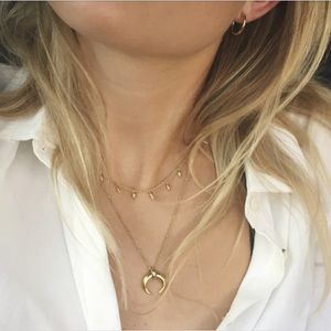 X Missoma Mini Fang Necklace 